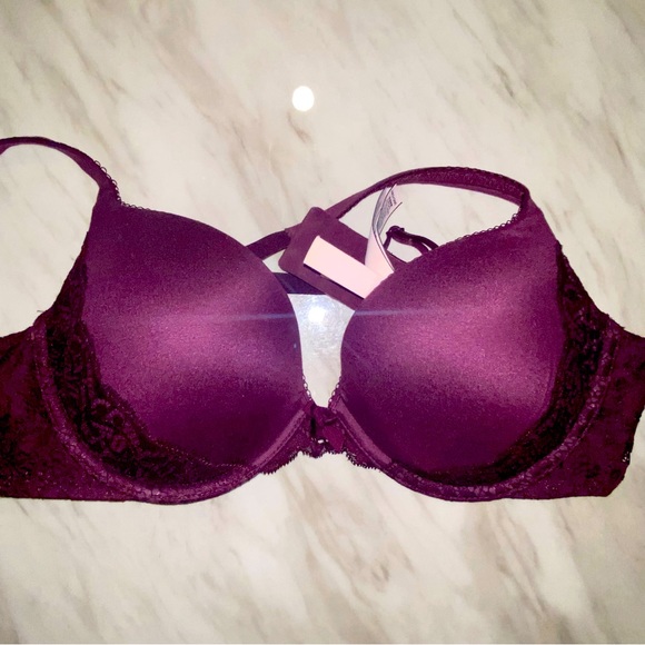 Push up bra with lace detailing - Picture 1 of 4